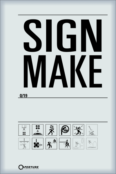 Custom box art for SignMake